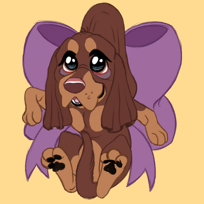Hound Breeds - Scruff Puppy Vinyl Stickers