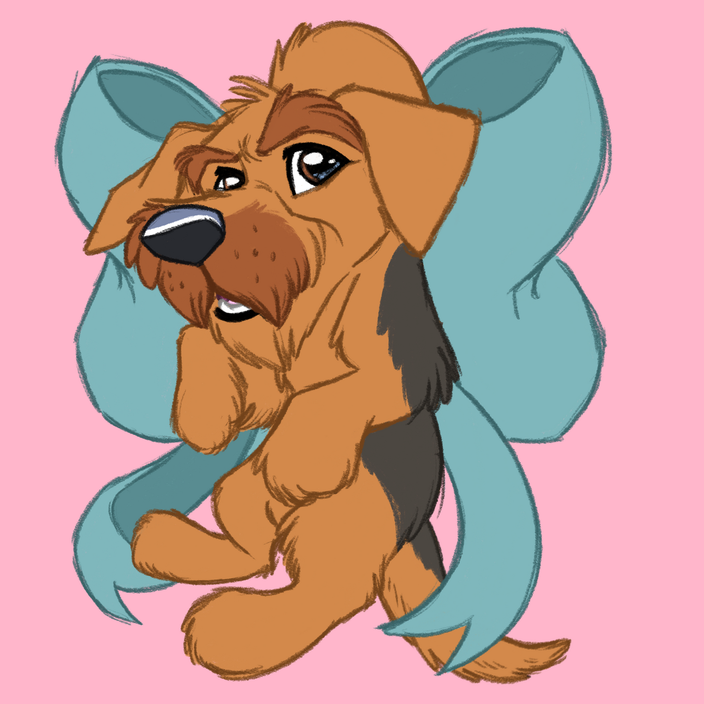 Terrier Breeds - Scruff Puppy Vinyl Stickers