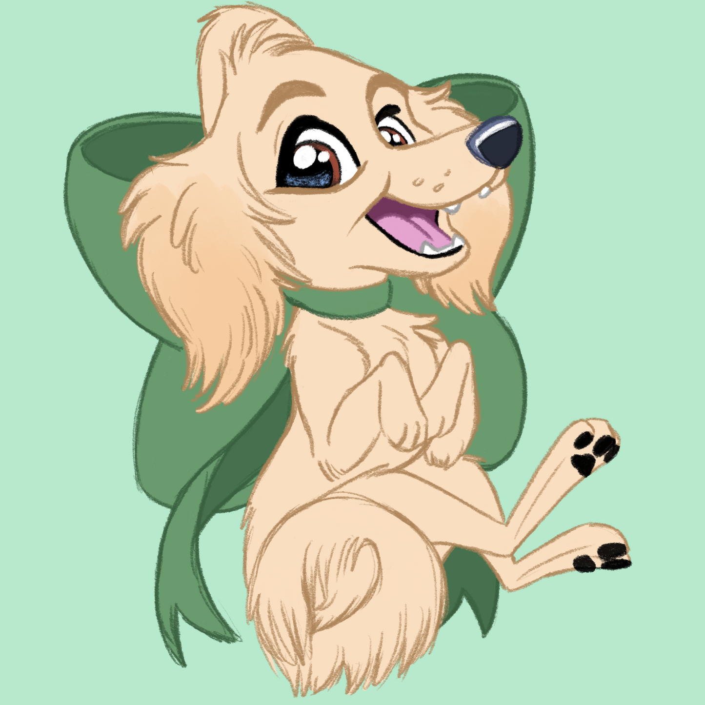 Hound Breeds - Scruff Puppy Vinyl Stickers