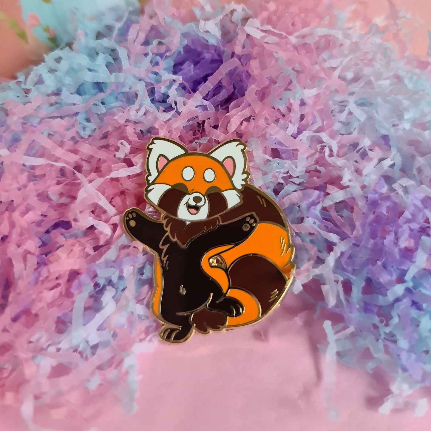 Dallas R. Panda Enamel Pin