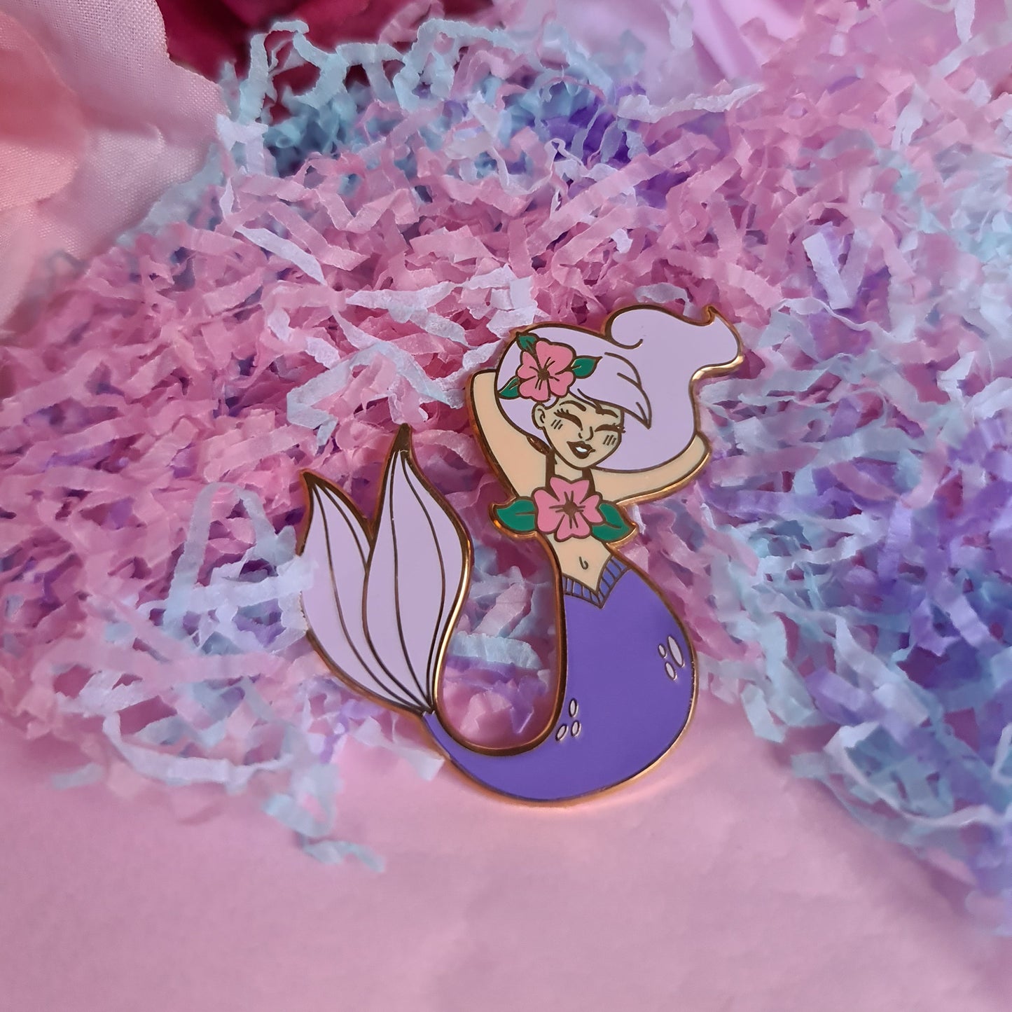 Pretty Mermaid Enamel Pin