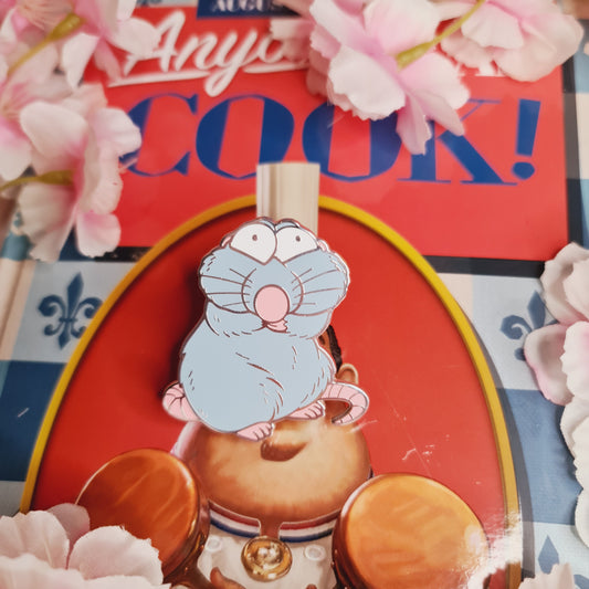 Rat Gag Meme Enamel Pin