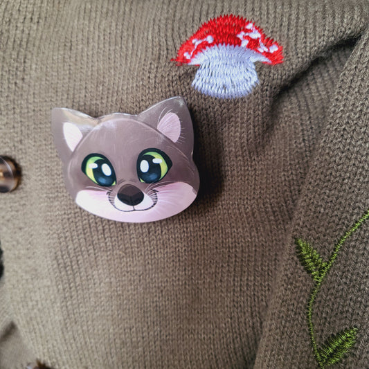 Otter XL Animal Badge