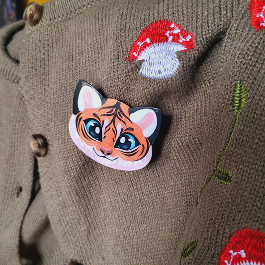 Tiger XL Animal Badge