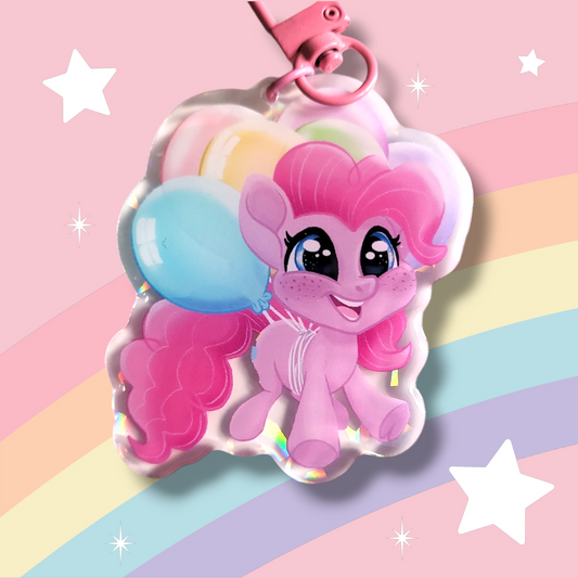 Party Cake Holographic Charm