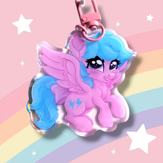 Speedy Sherbet Holographic Charm