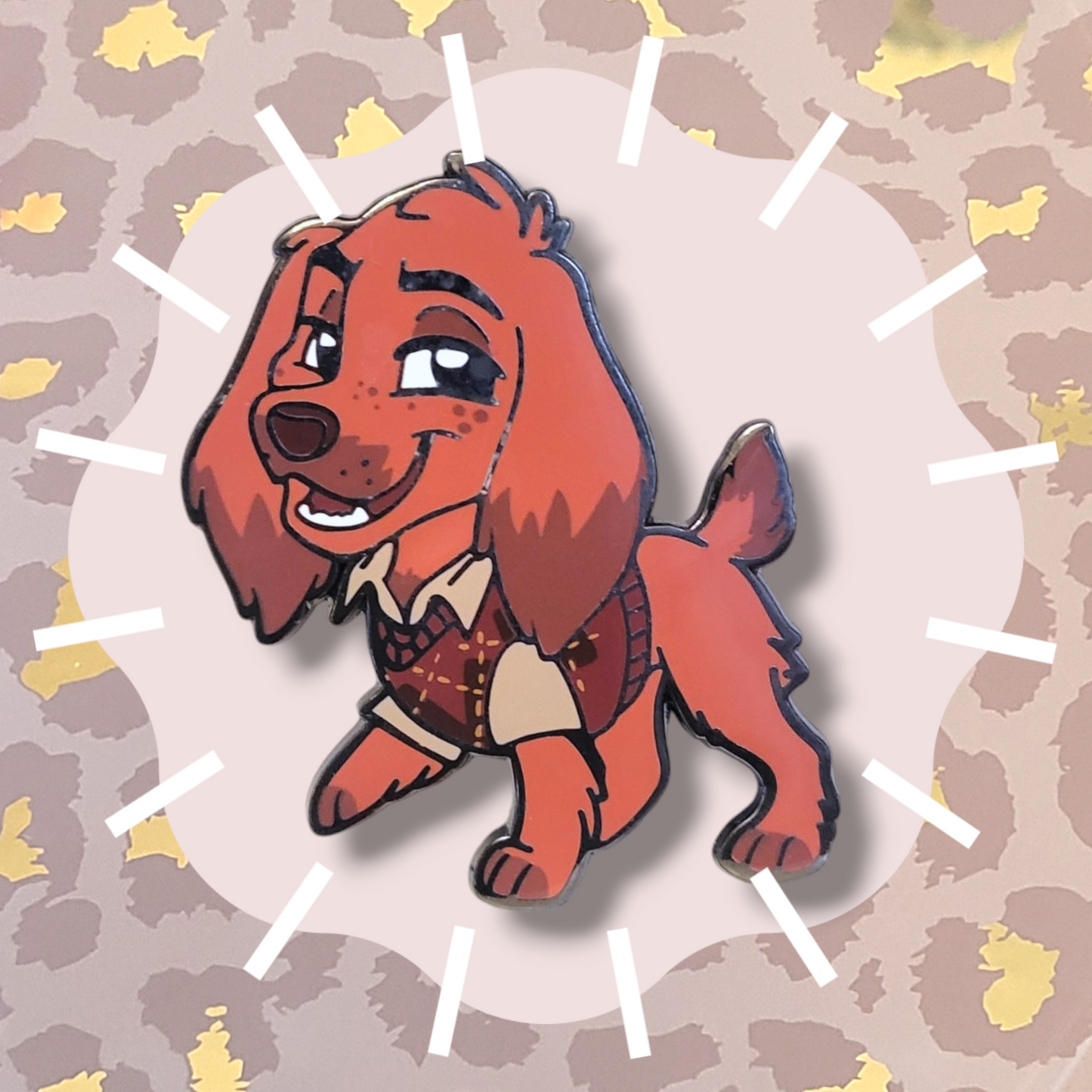 The Cocker Spaniel Enamel Pin