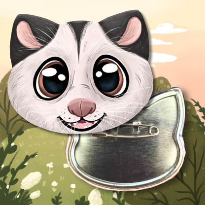 Possum XL Animal Badge