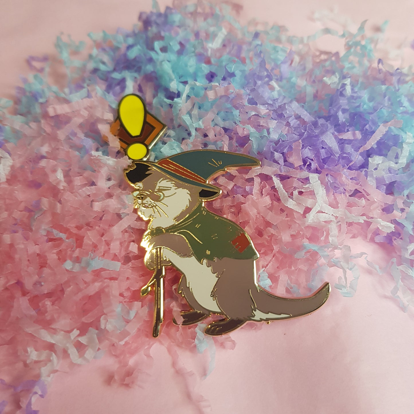 Otter Quest Hard Enamel pin (+Mini Quest Marker pin)