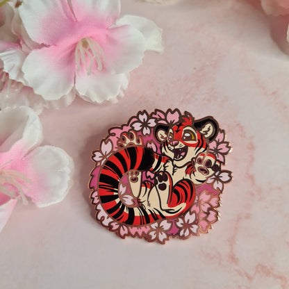Sakura Slumbers 'Amur Tiger' Hard Enamel Pin