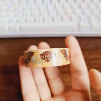 Fievel the Wiener Dog Washi Tape