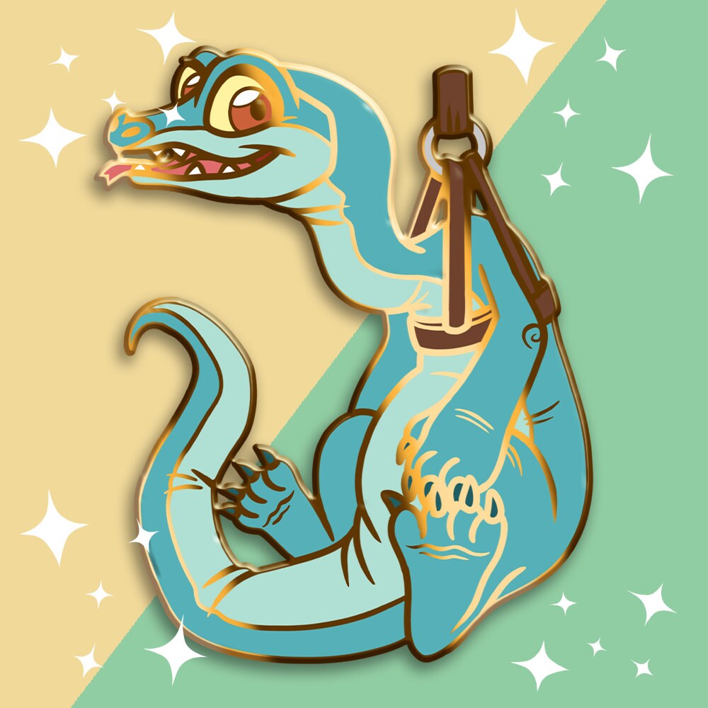 Joanna the Goanna Enamel Pin