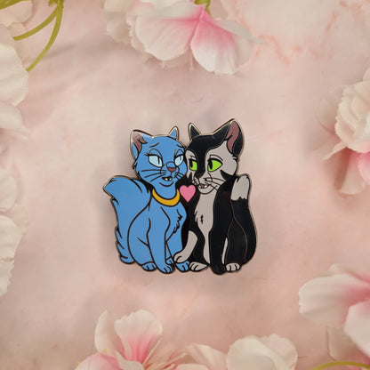 Felidae Francis and Felicity Enamel Pin (Parental Warning!)