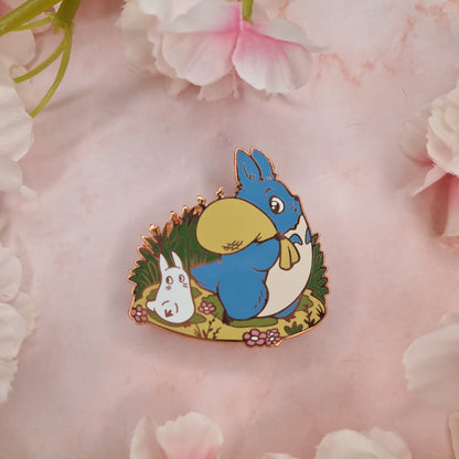 Strolling Forest Critters Enamel Pin