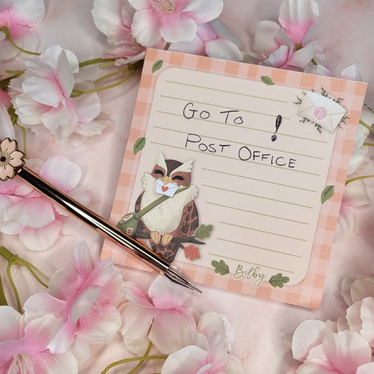 Delivery Owl Memo Pad