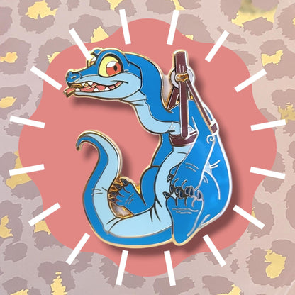 Joanna the Goanna Enamel Pin
