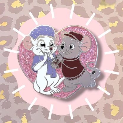 Mouse Proposal Enamel Pin