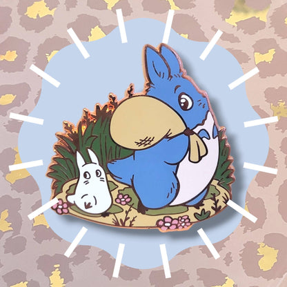 Strolling Forest Critters Enamel Pin