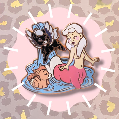 Centaurette and Pegasus Enamel Pin